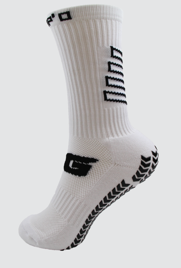 white grip socks